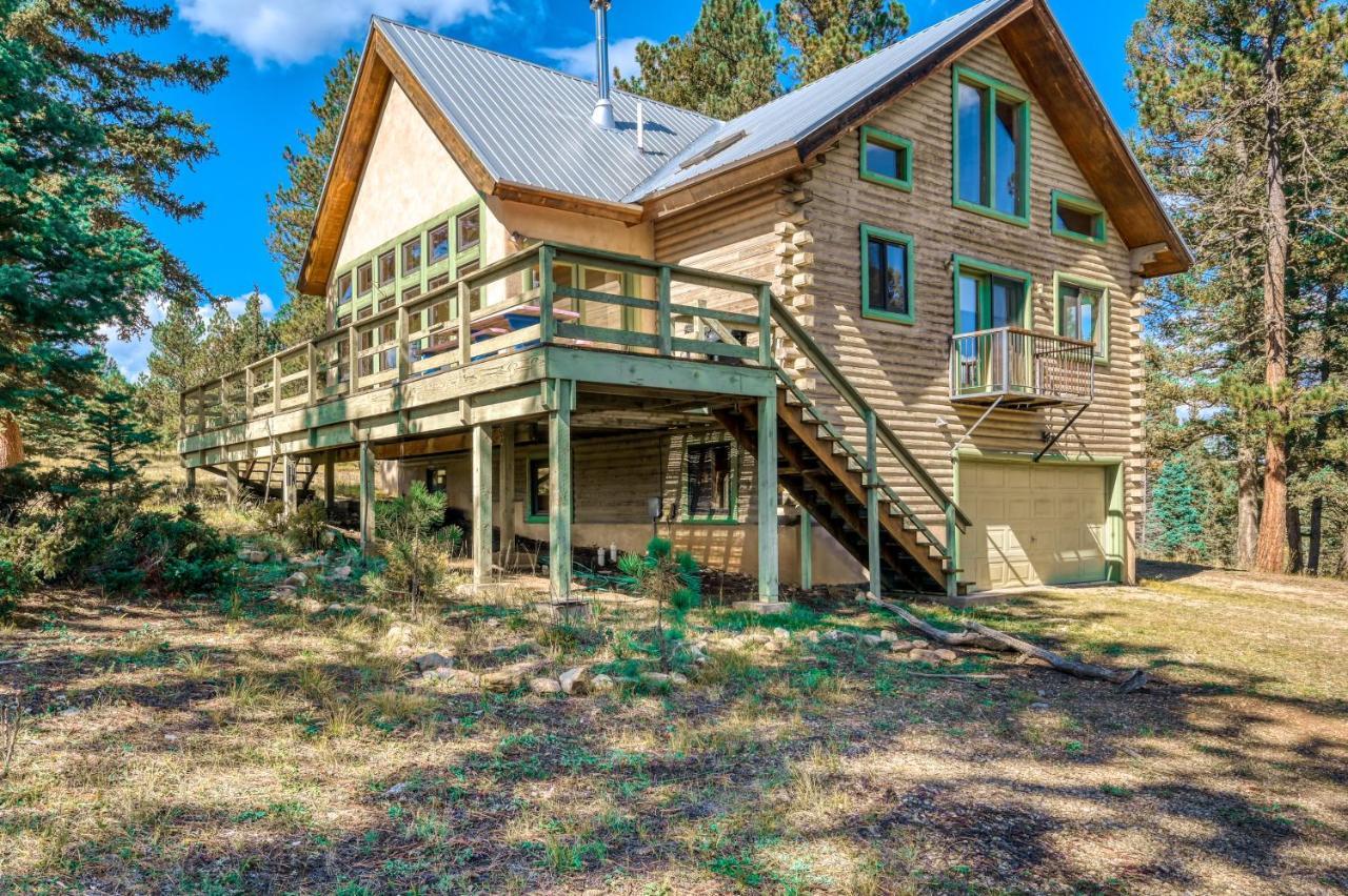 Villa Sunny Mountain Delight Angel Fire Esterno foto