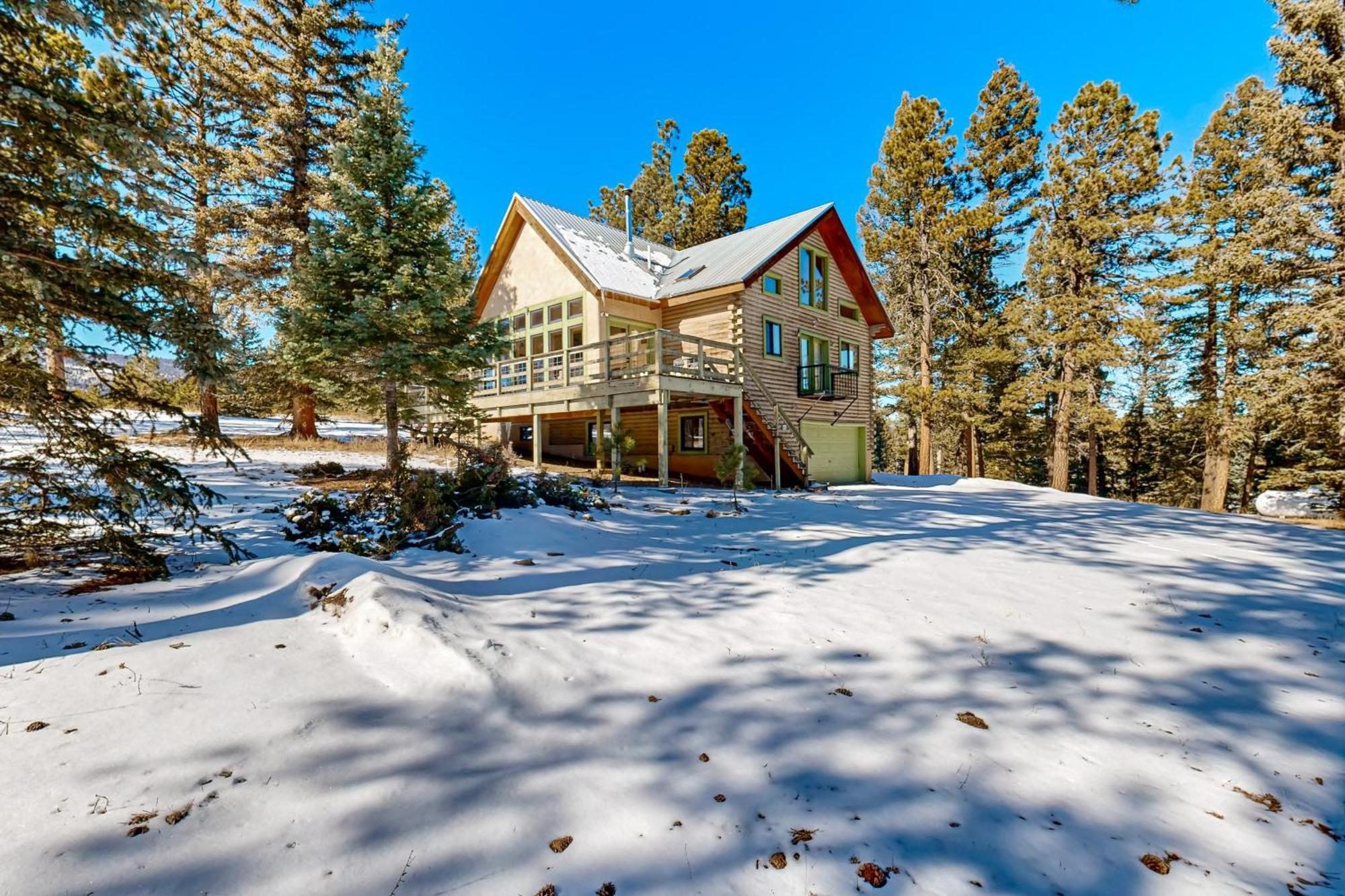 Villa Sunny Mountain Delight Angel Fire Esterno foto