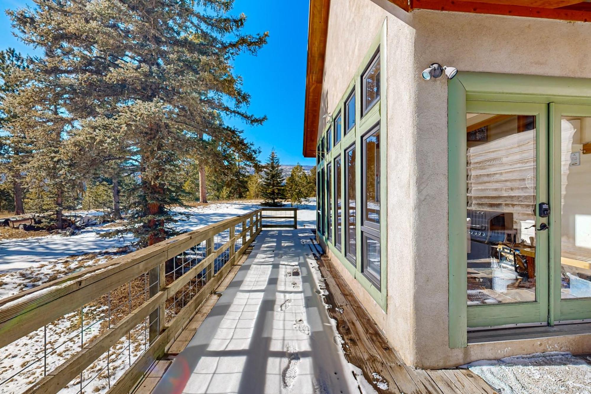 Villa Sunny Mountain Delight Angel Fire Esterno foto