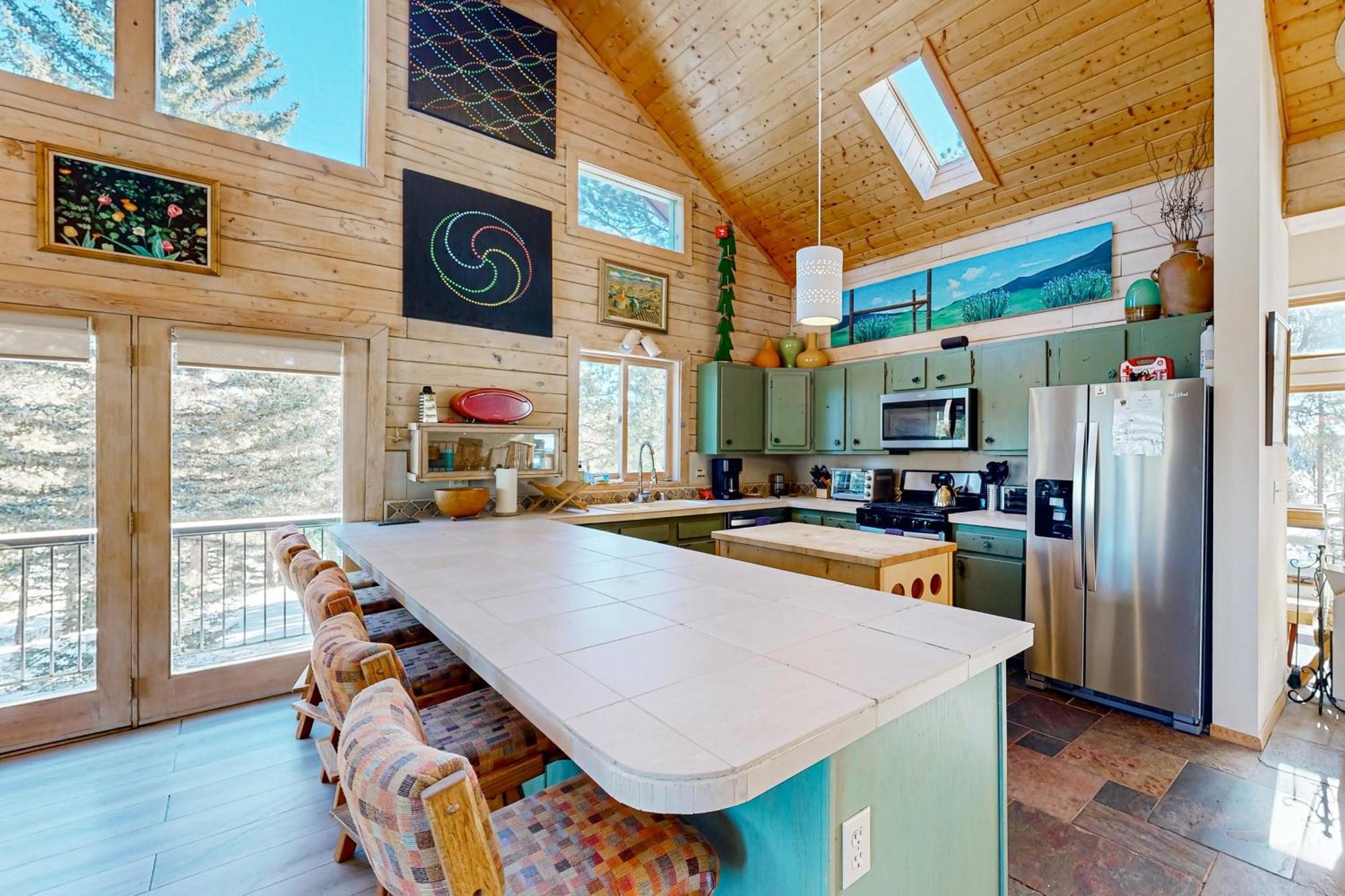 Villa Sunny Mountain Delight Angel Fire Esterno foto