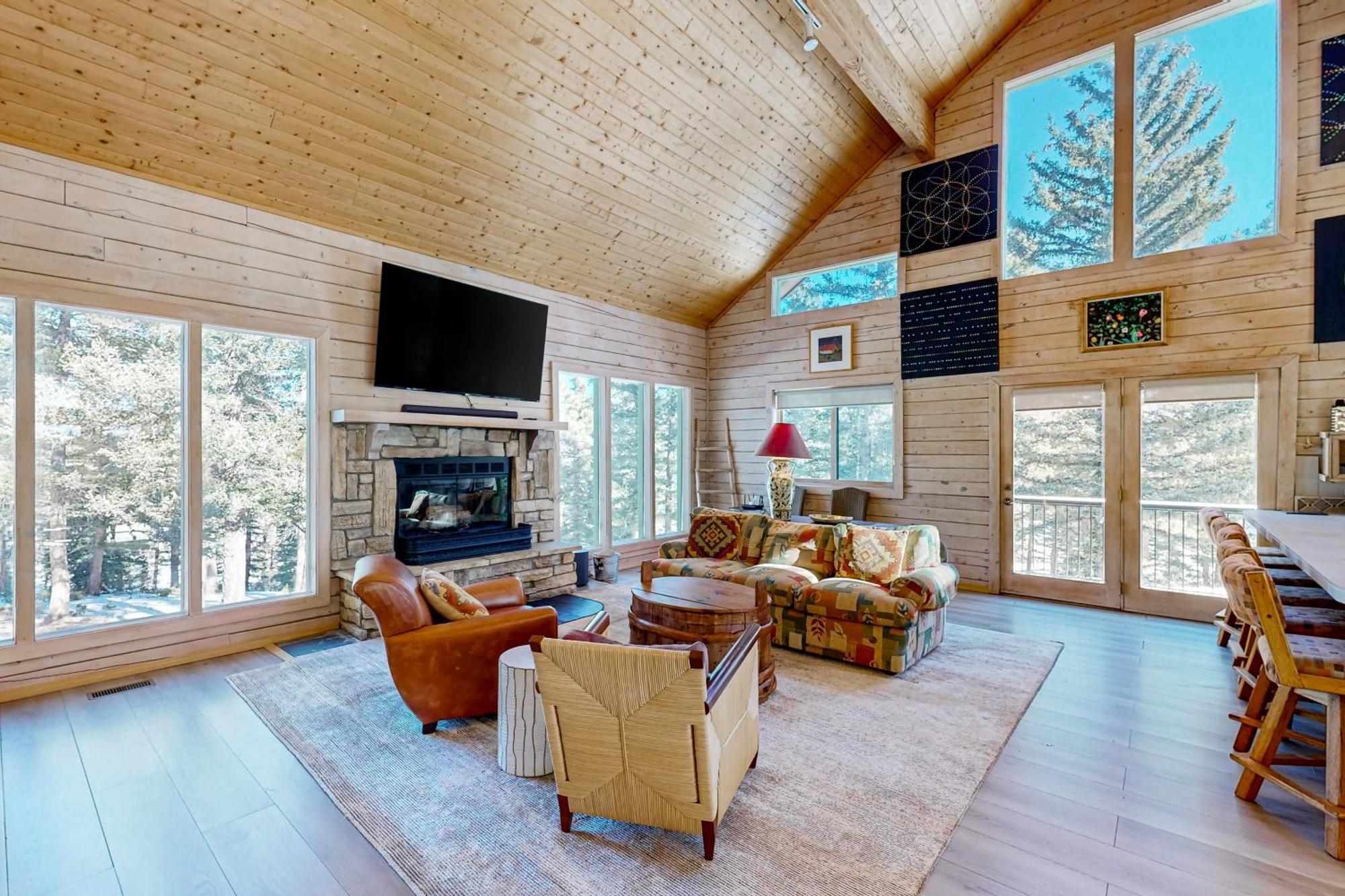 Villa Sunny Mountain Delight Angel Fire Esterno foto