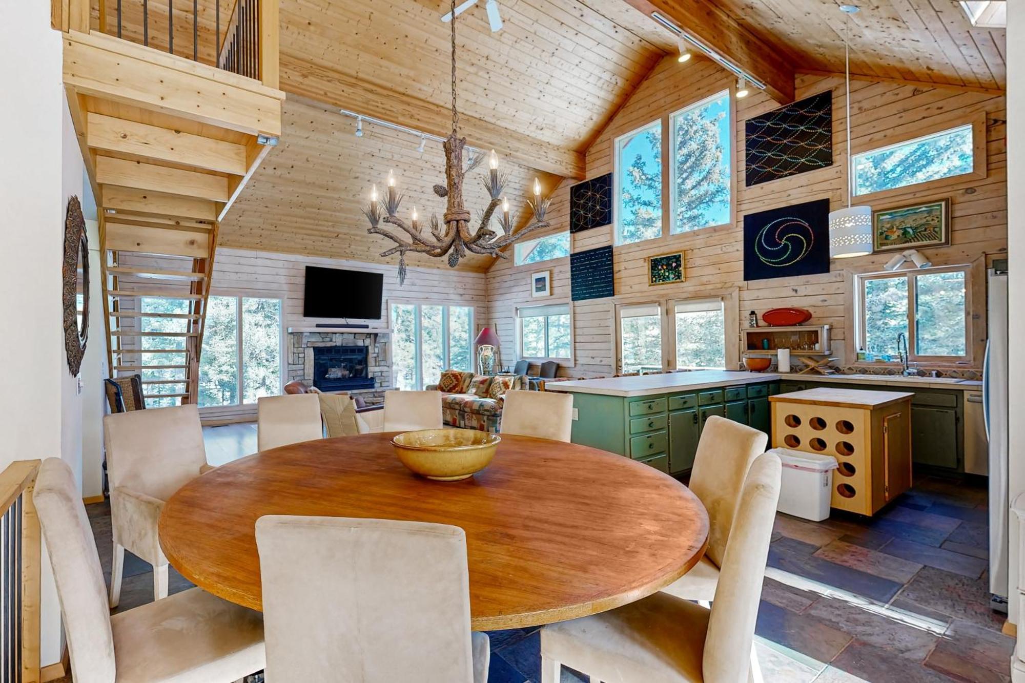 Villa Sunny Mountain Delight Angel Fire Esterno foto